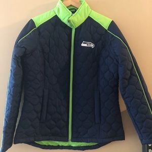 Official NFL Seahawks puffy jacket